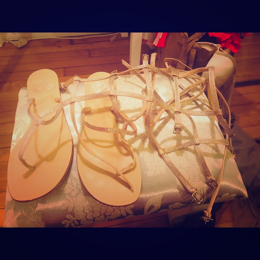 Limited edition Victorias Secret gladiator sandals